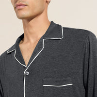 Men's Soft & Breathable TENCEL™ Modal Long Pajama Set - Machine Washable Comfort