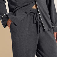 Men's Soft & Breathable TENCEL™ Modal Long Pajama Set - Machine Washable Comfort