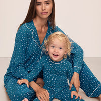 Kids' Long Sleeve TENCEL™ Modal Cozy Pajama Set – Comfortable Sleepwear for Children