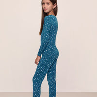 Kids' Long Sleeve TENCEL™ Modal Cozy Pajama Set – Comfortable Sleepwear for Children