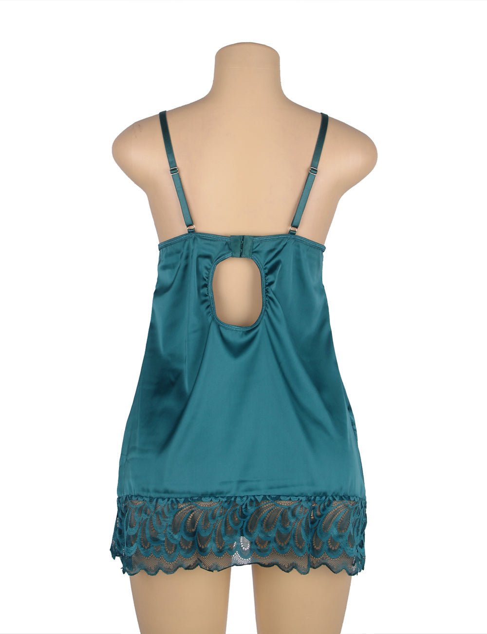 Lace Babydoll Green Sexy Lingerie Nightdress