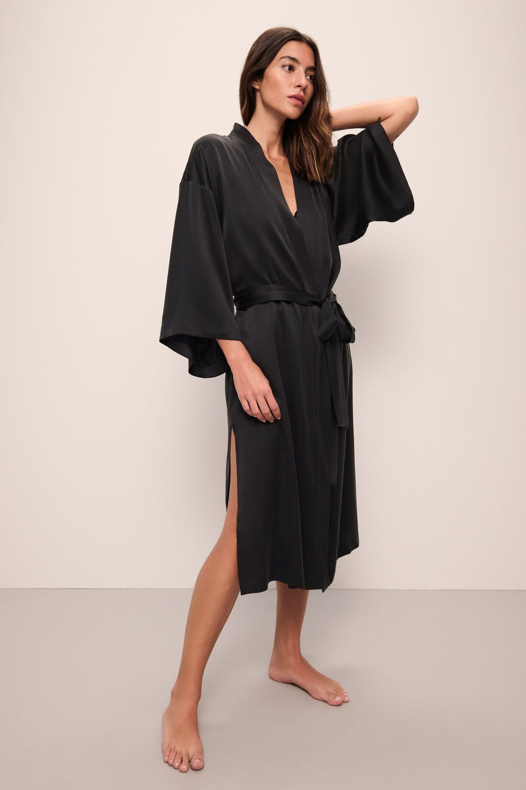 Inez Washable Silk Robe