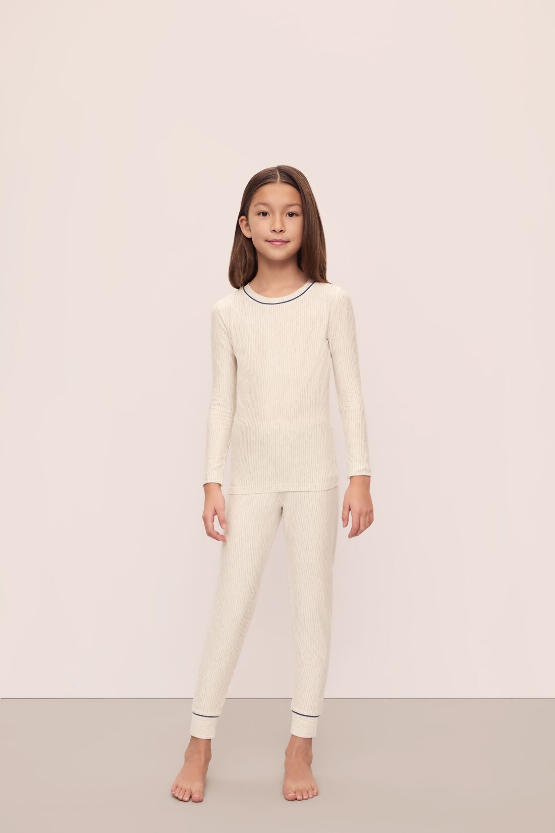 Ultra-Soft Kids' Pajama Set – Long Sleeve TENCEL™ Modal Sleepwear for Safe Comfort