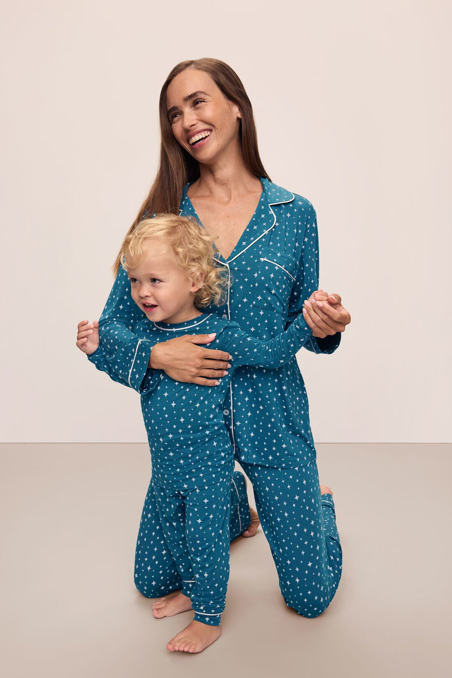 Kids' Long Sleeve TENCEL™ Modal Cozy Pajama Set – Comfortable Sleepwear for Children
