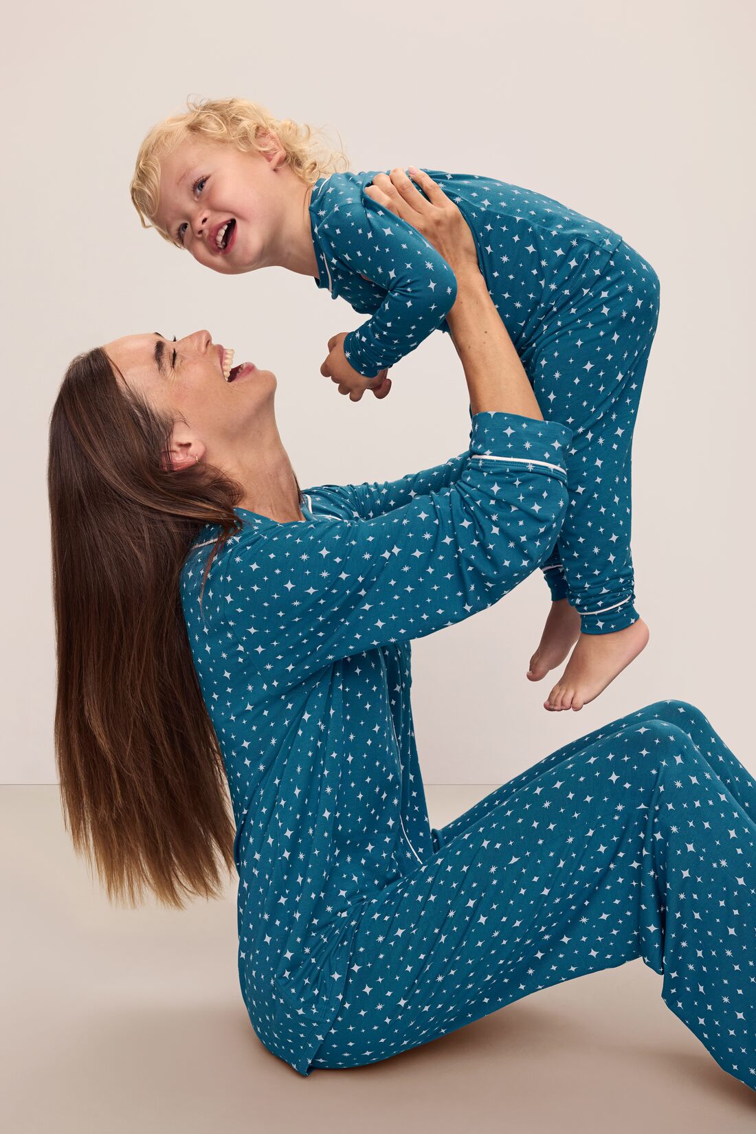 Kids' Long Sleeve TENCEL™ Modal Cozy Pajama Set – Comfortable Sleepwear for Children