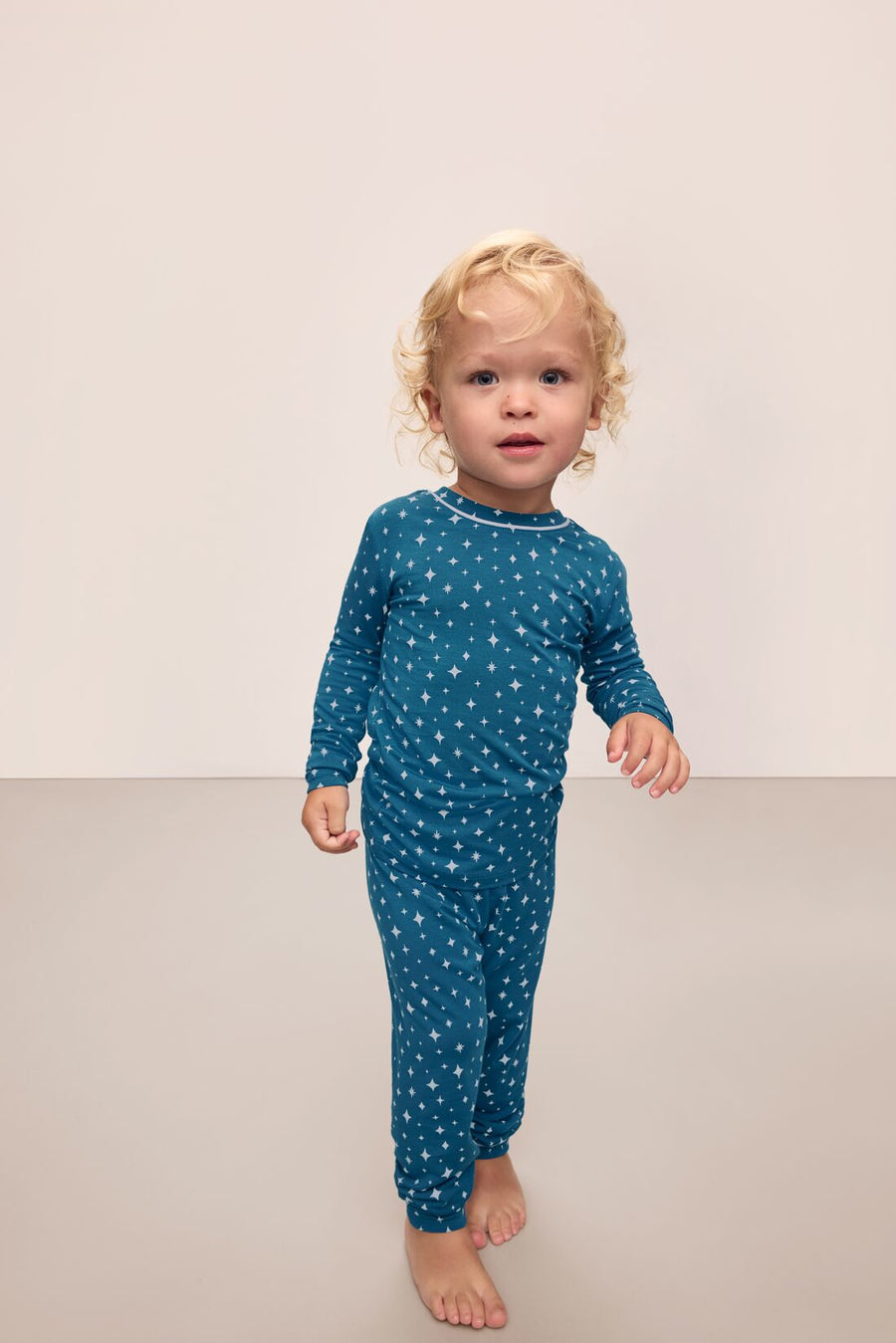 Kids' Long Sleeve TENCEL™ Modal Cozy Pajama Set – Comfortable Sleepwear for Children