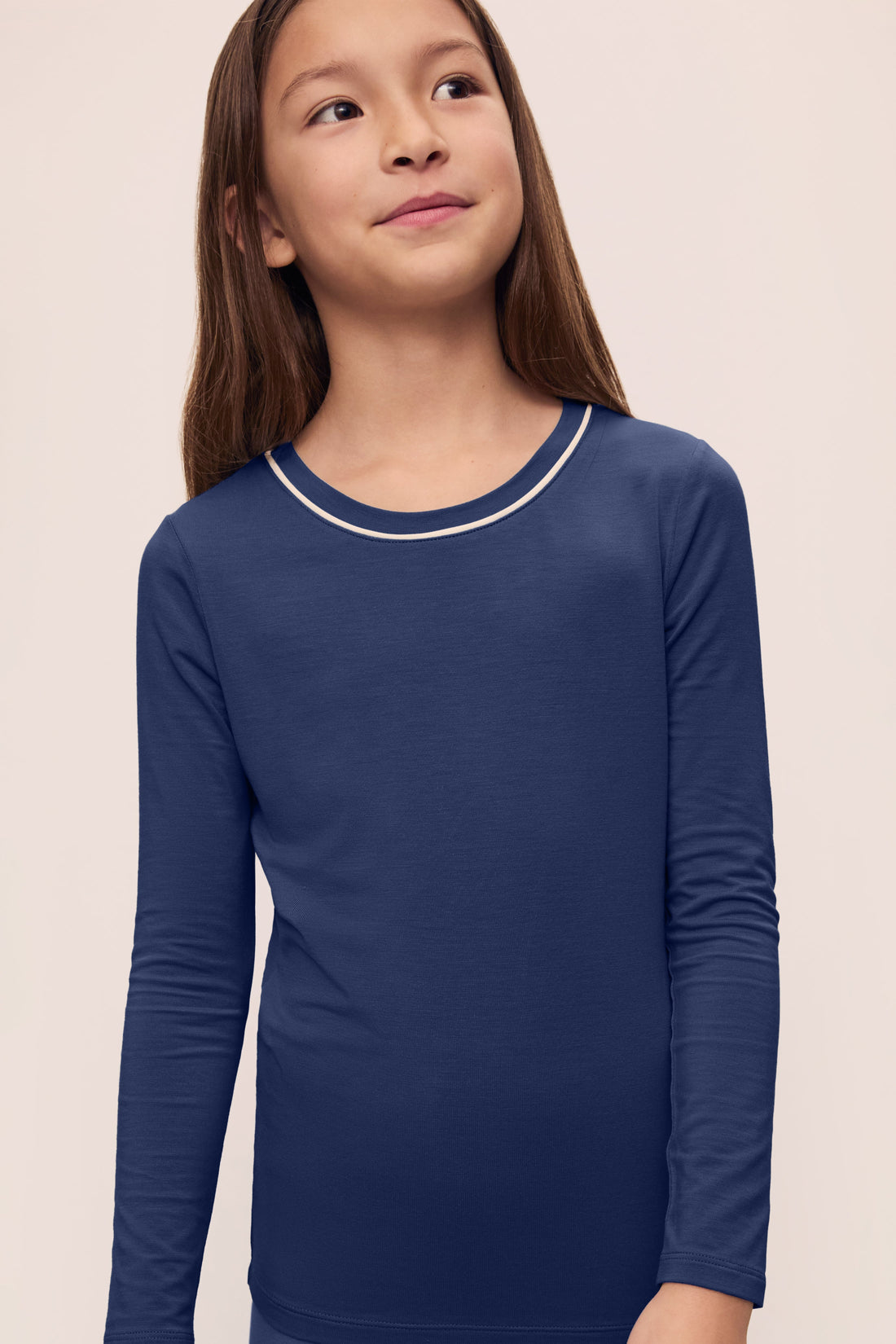 Unisex Kids Long Sleeve TENCEL™ Modal Pajama Set - Soft & Cozy Sleepwear