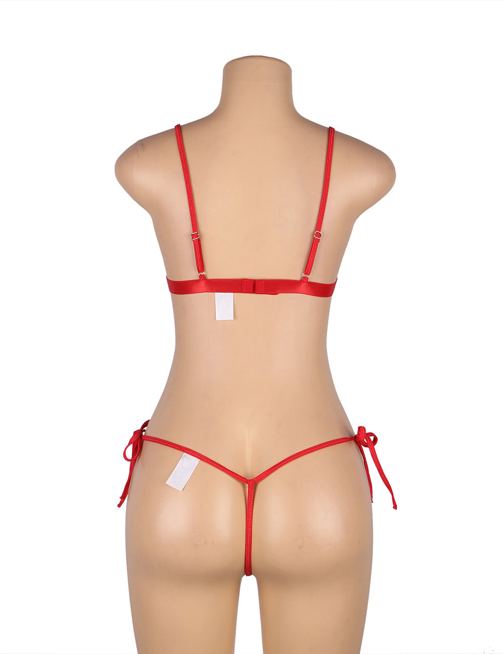 Red Lingerie Set Women's Bold Underwear